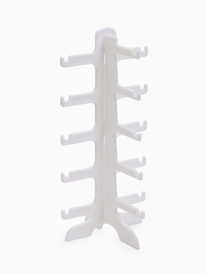 Подставка под очки, 5 мест, 15.5×14×31 см, белая