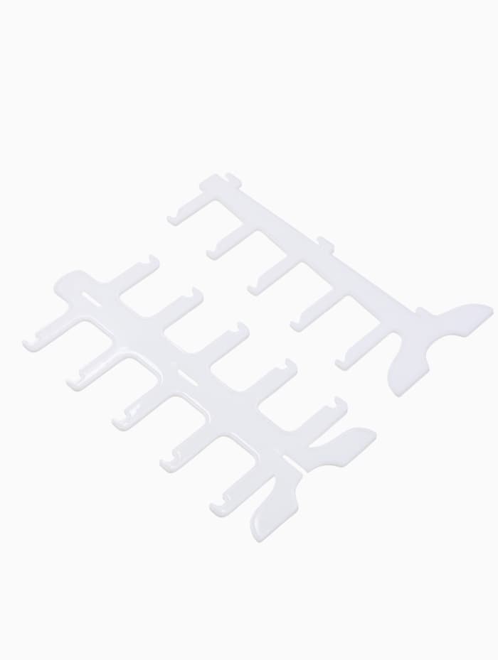 Подставка под очки, 5 мест, 15.5×14×31 см, белая