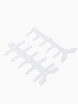 Подставка под очки, 5 мест, 15.5×14×31 см, белая