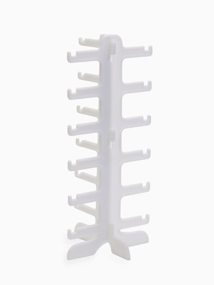 Подставка под очки 6 мест, 16×14.5×35.5 см, белая