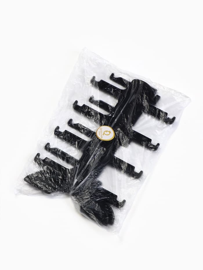 Подставка под очки, 4 места, 16×14.5×25.5 см, чёрная