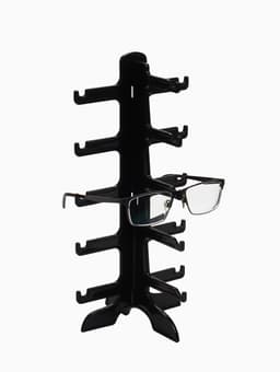 Подставка под очки 5 мест, 16×14.5×31 см, чёрная