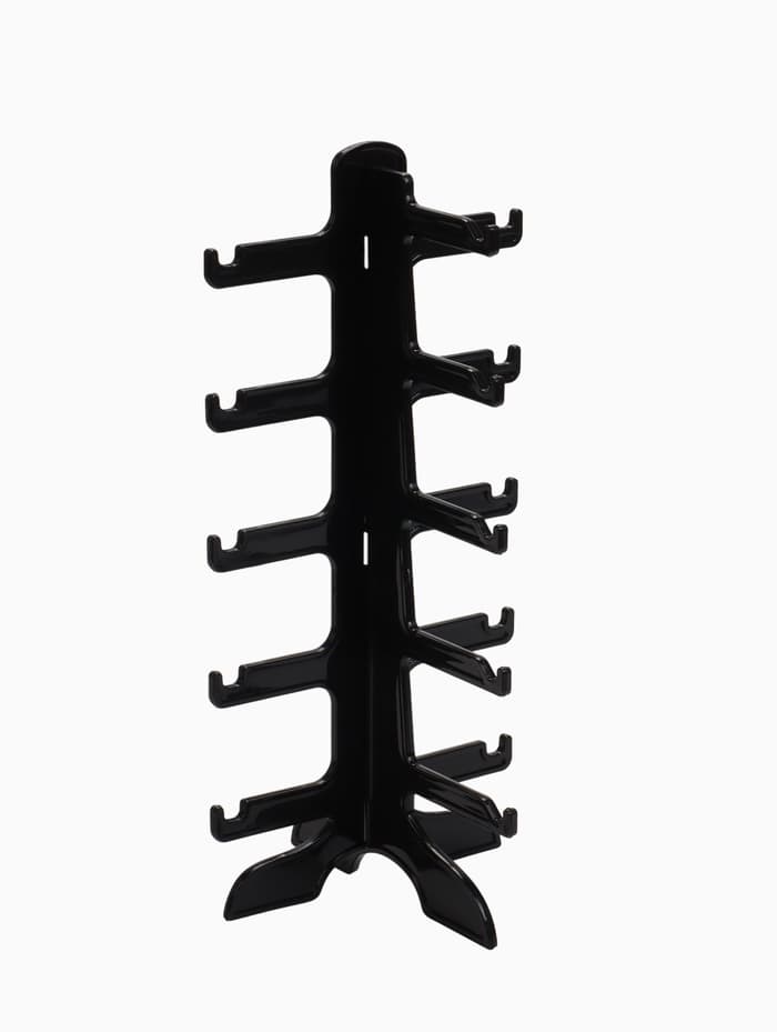 Подставка под очки 5 мест, 16×14.5×31 см, чёрная