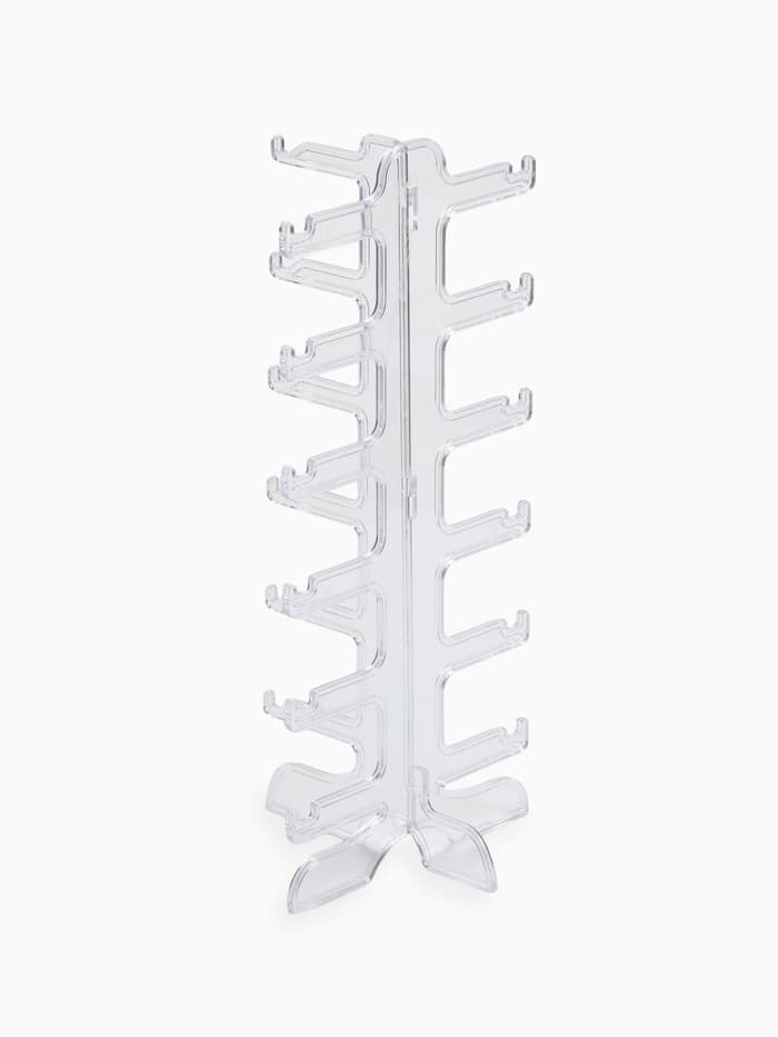 Подставка под очки 6 мест, 16×14.5×35.5 см, прозрачная