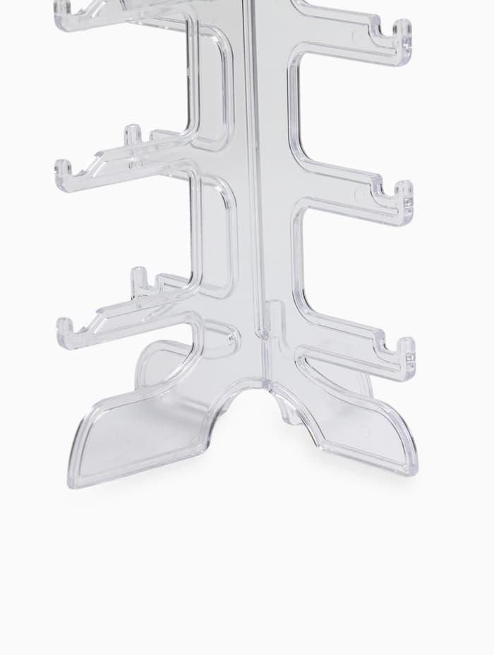 Подставка под очки 6 мест, 16×14.5×35.5 см, прозрачная