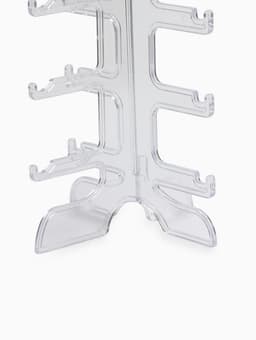 Подставка под очки 6 мест, 16×14.5×35.5 см, прозрачная