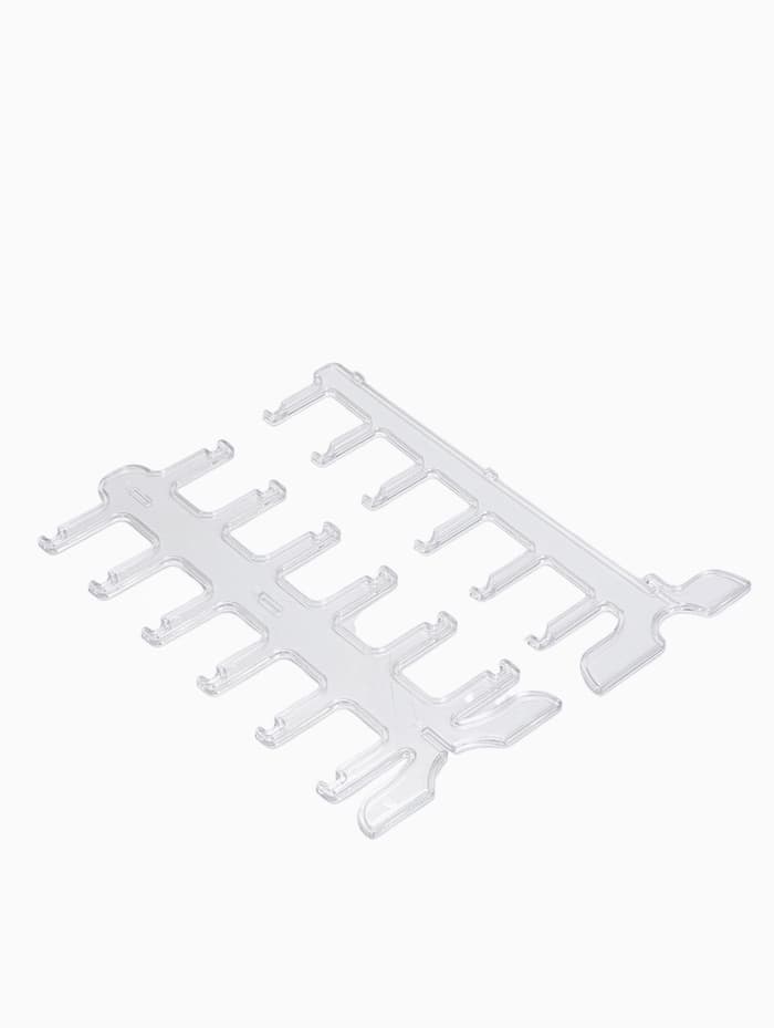 Подставка под очки 6 мест, 16×14.5×35.5 см, прозрачная