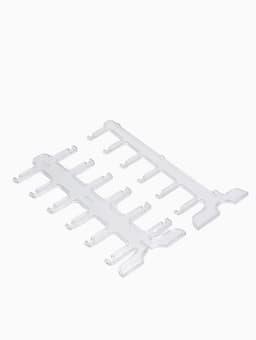 Подставка под очки 6 мест, 16×14.5×35.5 см, прозрачная