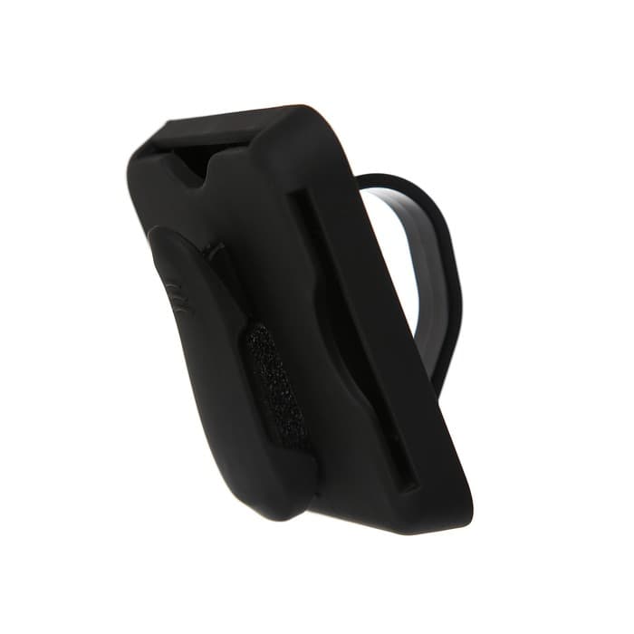 Держатель для очков и визиток на солнцезащитный козырек, черный