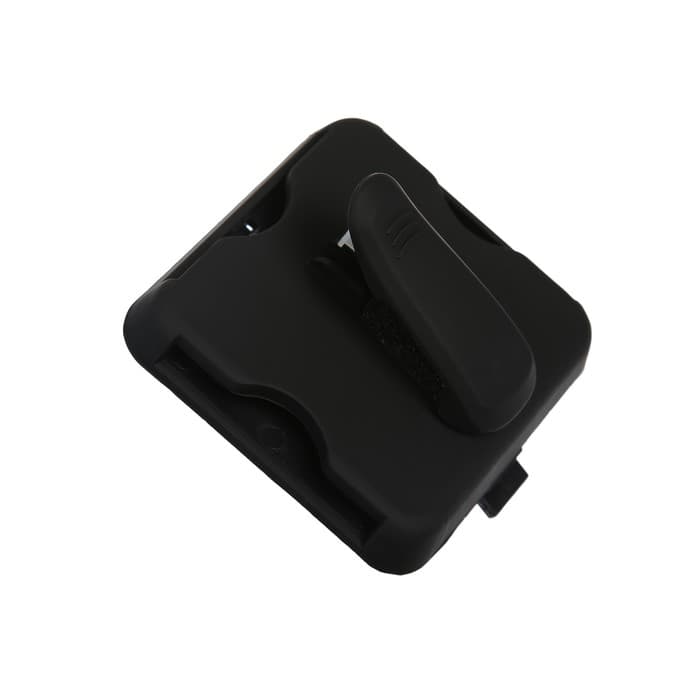 Держатель для очков и визиток на солнцезащитный козырек, черный