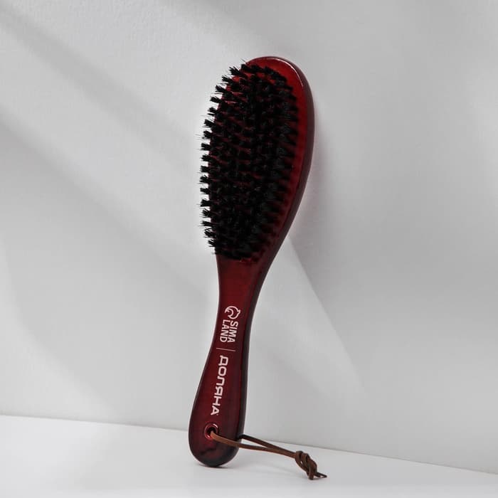 Щётка для одежды Доляна, 23×6.3×3 см, искусственная щетина