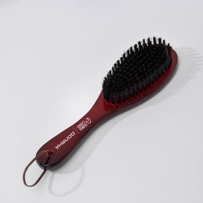 Щётка для одежды Доляна, 23×6.3×3 см, искусственная щетина