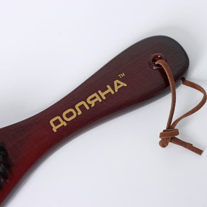 Щётка для одежды Доляна, 23×6.3×3 см, искусственная щетина