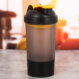 Шейкер спортивный, 500 мл, с чашей
