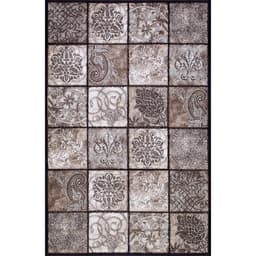 Ковёр прямоугольный Merinos Valencia Deluxe, размер 100×200 см, коричневый