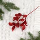 Декор блеск «Резные листочки», h=20 см, МИКС