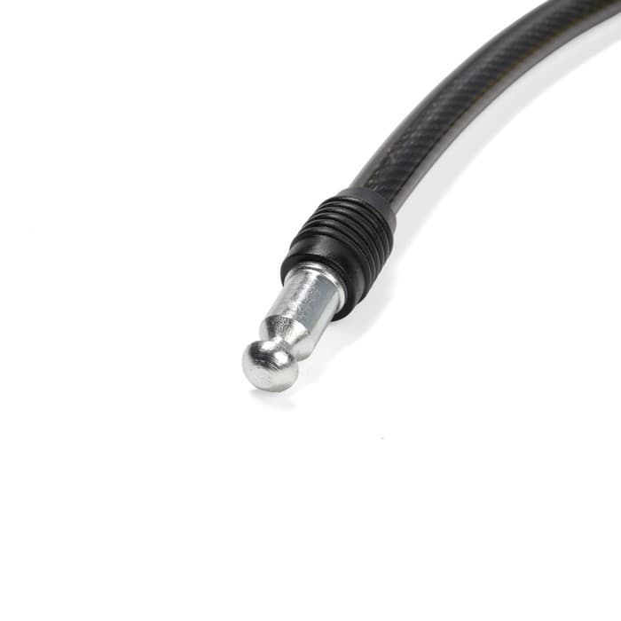 Замок навесной велосипедный LOCKLAND, 10×800 мм, перфорированный ключ с пластиковой ручкой