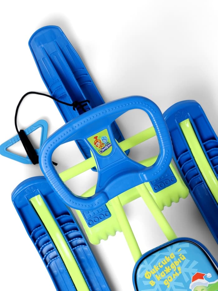 Снегокат «Тимка спорт 2» Фиксики, синий, ТС2/Ф22 Nika Kids