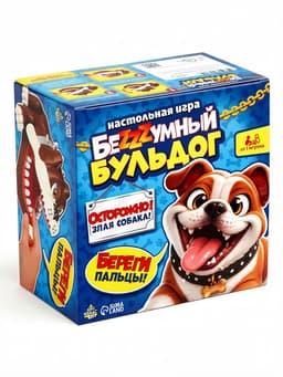 Настольная игра для детей на реакцию «Безумный бульдог», МИКС, от 1 игрока, 3+