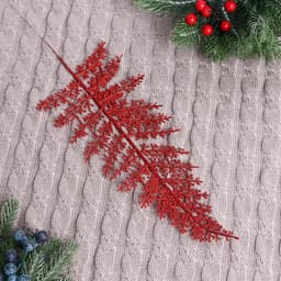 Декор блеск «Папоротник», 14×32 см, МИКС