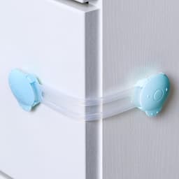 Блокираторы для дверей и ящиков, универсальные, гибкие, 17 см, 2 шт., МИКС, Крошка Я