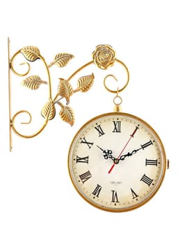 Часы настенные интерьерные «Финетти», двусторонние, на подвесе, 28×29.5 см, d=21.5 см, от батареек 2×АА