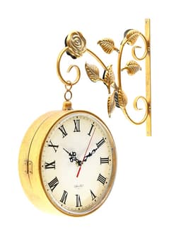 Часы настенные интерьерные «Финетти», двусторонние, на подвесе, 28×29.5 см, d=21.5 см, от батареек 2×АА