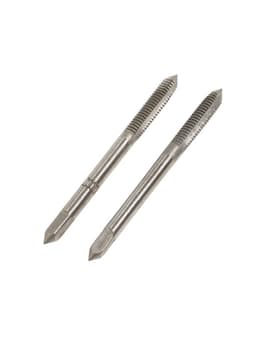 Метчики метрические ручные ТУНДРА, М4×0.7 мм, комплект из 2 шт.