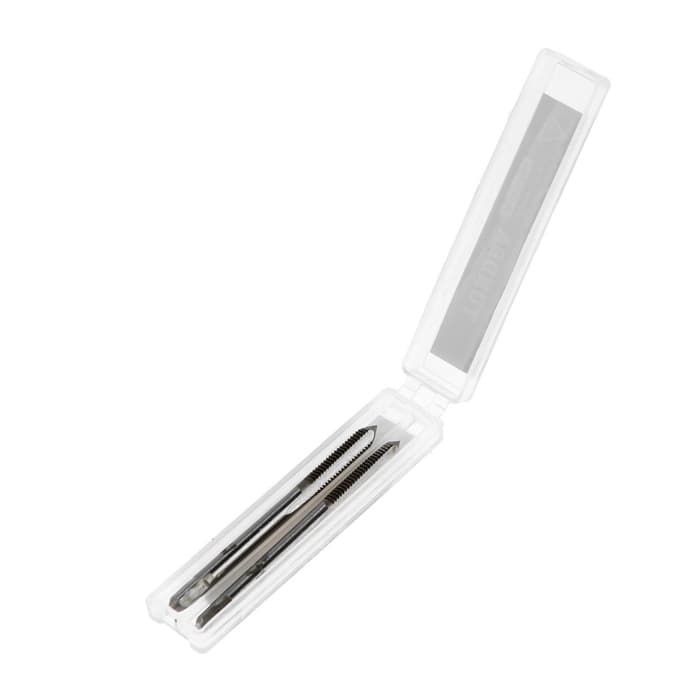 Метчики метрические ручные ТУНДРА, М4×0.7 мм, комплект из 2 шт.