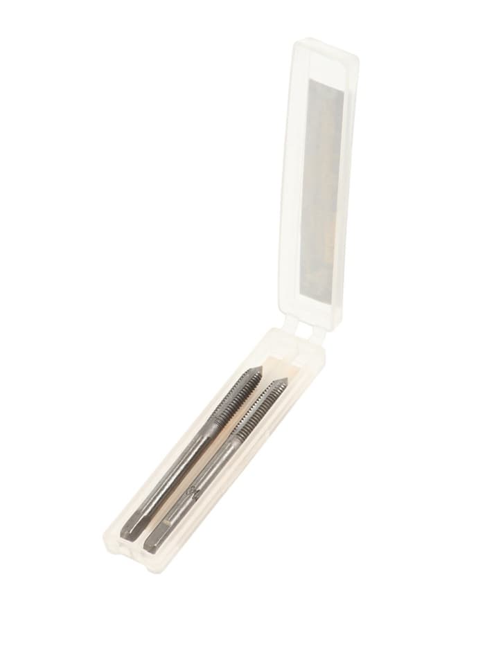 Метчики метрические ручные ТУНДРА, М4×0.7 мм, комплект из 2 шт.