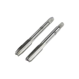 Метчики метрические ручные ТУНДРА, М8×1.25 мм, комплект из 2 шт.