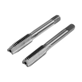 Метчики метрические ручные ТУНДРА, М10×1.5 мм, комплект из 2 шт.