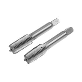 Метчики метрические ручные ТУНДРА, М12×1.75 мм, комплект из 2 шт.