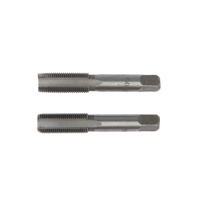 Метчики метрические ручные ТУНДРА, М14×1.25 мм, комплект из 2 шт.