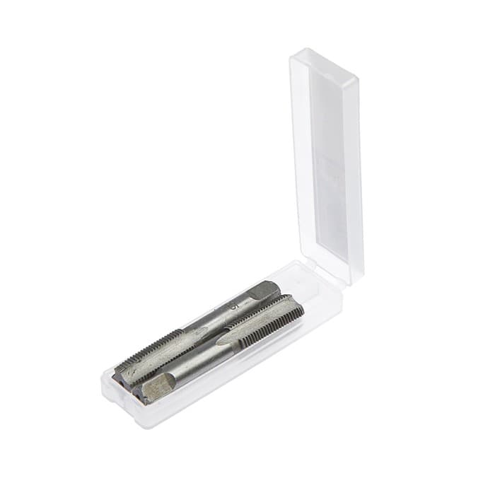 Метчики метрические ручные ТУНДРА, М14×1.25 мм, комплект из 2 шт.