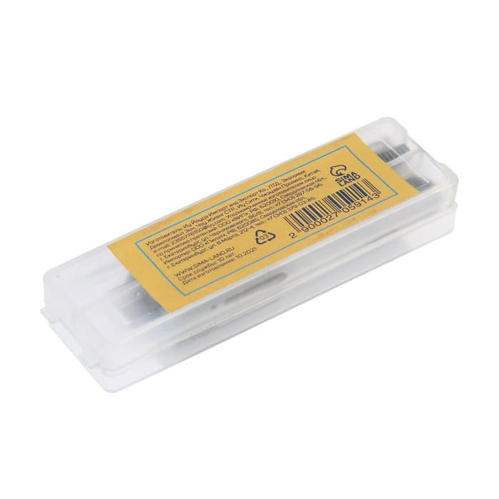 Метчики метрические ручные ТУНДРА, М14×1.25 мм, комплект из 2 шт.