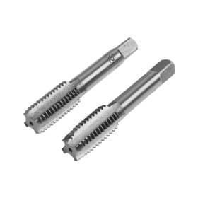 Метчики метрические ручные ТУНДРА, М14×2 мм, комплект из 2 шт.