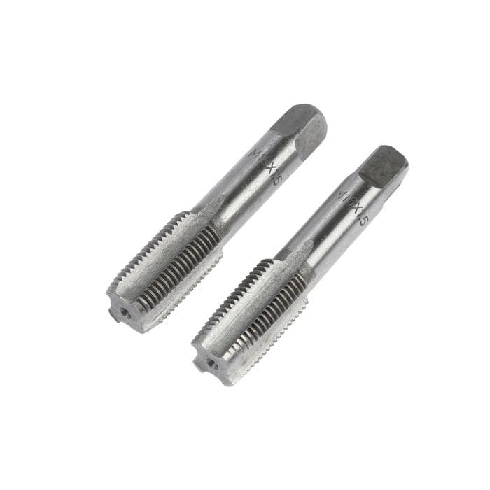 Метчики метрические ручные ТУНДРА, М16×1.5 мм, комплект из 2 шт.