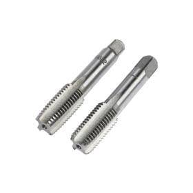 Метчики метрические ручные ТУНДРА, М16×2 мм, комплект из 2 шт.