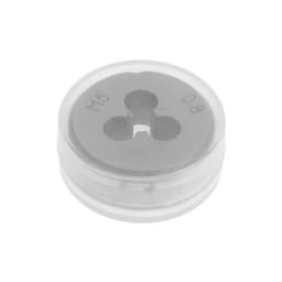 Плашка метрическая ТУНДРА, М5×0.8 мм