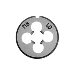 Плашка метрическая ТУНДРА, М8×1 мм