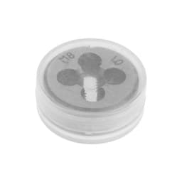 Плашка метрическая ТУНДРА, М8×1 мм