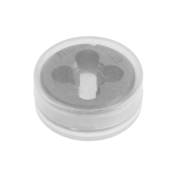 Плашка метрическая ТУНДРА, М10×1.25 мм