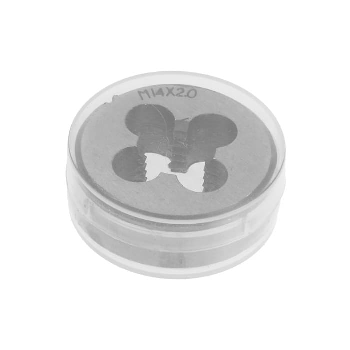 Плашка метрическая ТУНДРА, М14×2 мм