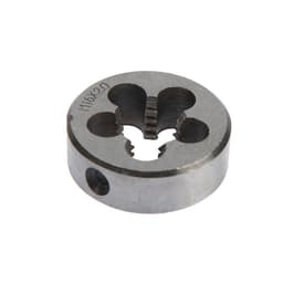 Плашка метрическая ТУНДРА, М16×2 мм