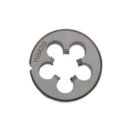 Плашка метрическая ТУНДРА, М16×2 мм