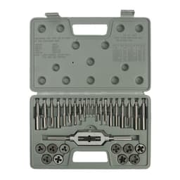 Набор метчиков и плашек ТУНДРА, М3 - М12, 31 предмет