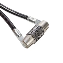 Замок навесной велосипедный LOCKLAND, кодовый, 6×650 мм