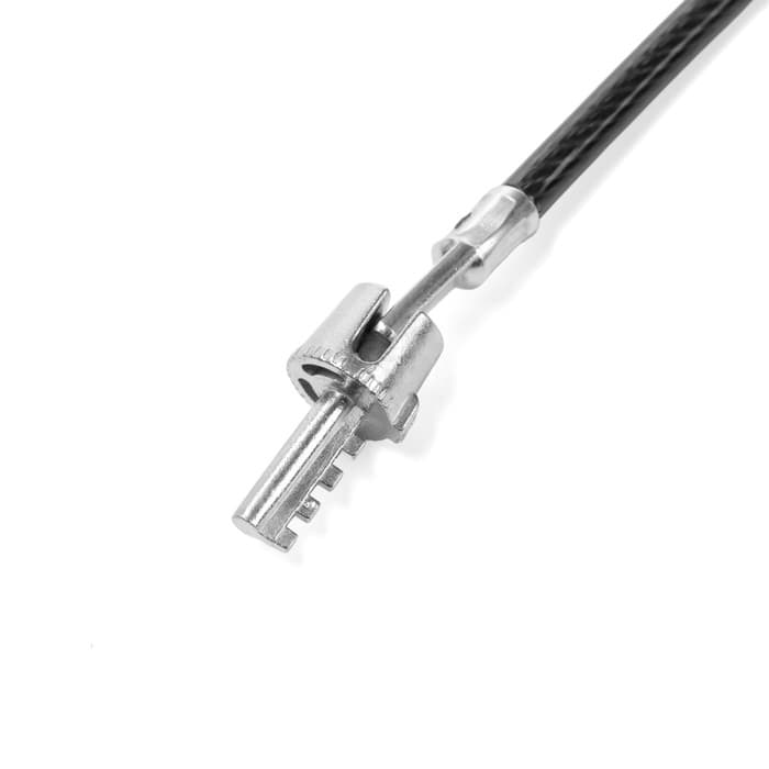 Замок навесной велосипедный LOCKLAND, кодовый, 6×650 мм