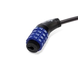 Замок навесной велосипедный LOCKLAND, кодовый, 8×800 мм